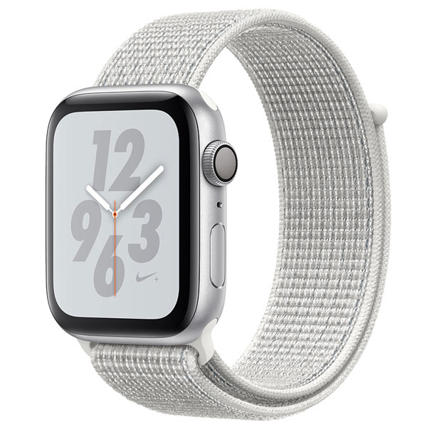  Смарт-часы Apple Watch S4 Nike+ 44mm Silver Al/Wh Nike Sport Loop