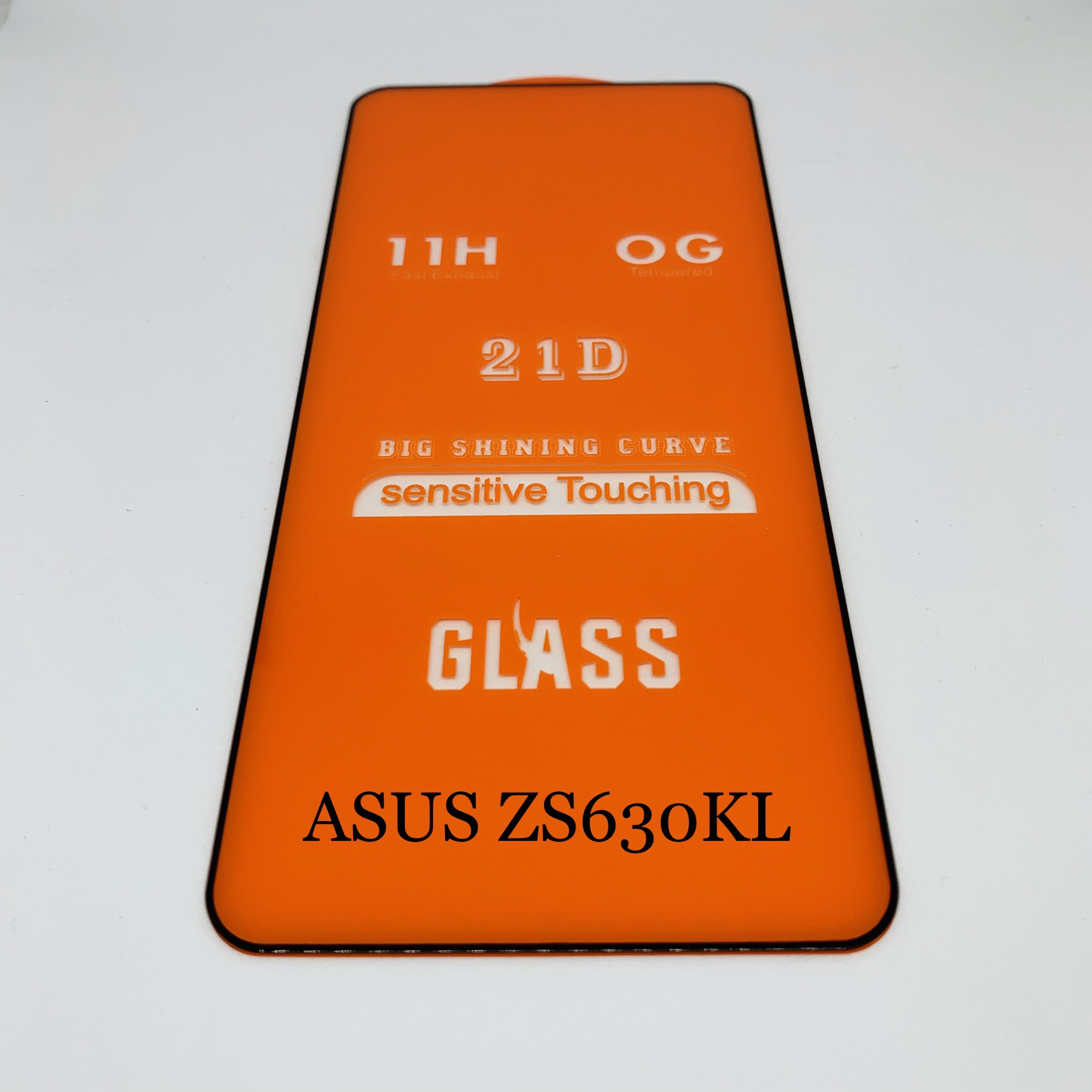  Защитное стекло Asus ZS630KL (ZenFone 6) (полная проклейка 3D) Черное
