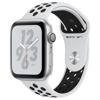  Смарт-часы Apple Watch S4 Nike+ 44mm Silver Al/Bl Nike Sport Band